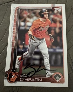 Ryan O’Hearn Autograph Signed 2025 Topps Series One 1 #114 Baltimore Orioles - Picture 1 of 2