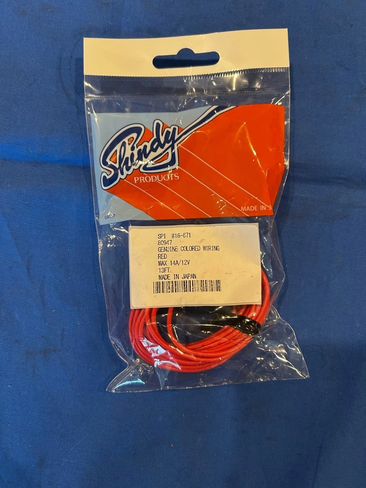 Como nuevo cableado color Shindy rojo 16-671 Foto 1 de 1