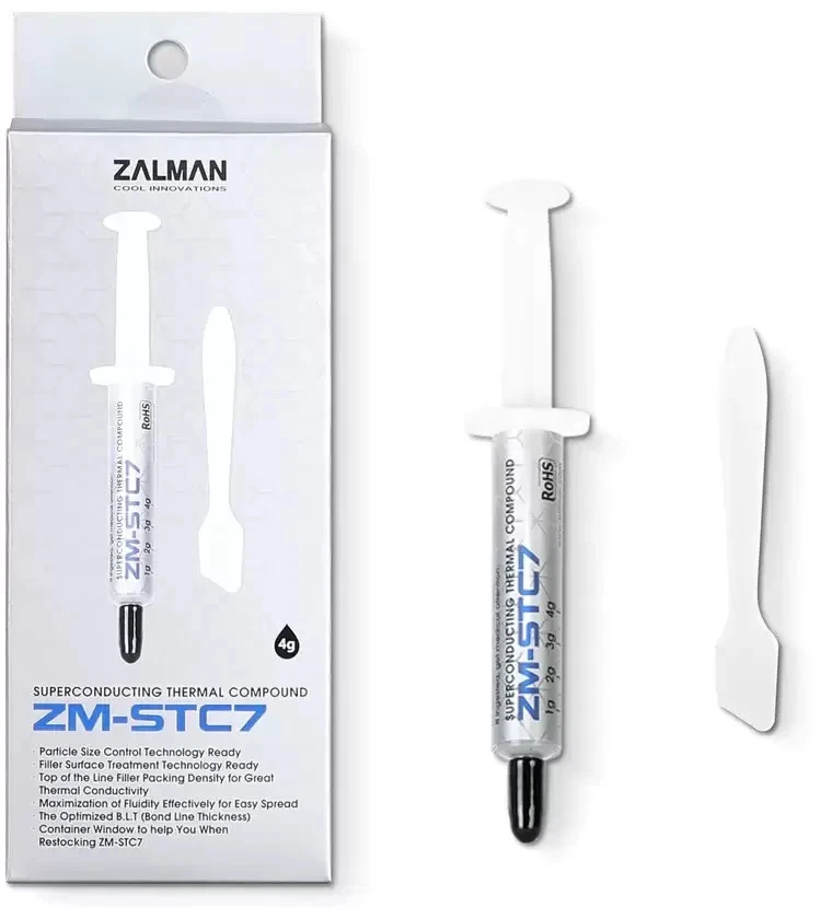 Zalman ZM-STC7 Thermal Paste 4g Superconducting CPU Thermal Grease - Image 1 of 1