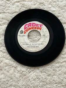 The Status Quo Pictures of Matchstick Men Gentelmen Joes Sidewalk Cafe 45 Record - Foto 1 di 4