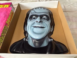 Retro go The Munsters 3-D "Herman"  19" Wall Decor With Plaque New In Box - Picture 1 of 6