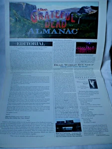 Grateful Dead Almanac, Summer's Endless Bounty Issue, 1995, Vol 2, #3 - Picture 1 of 8