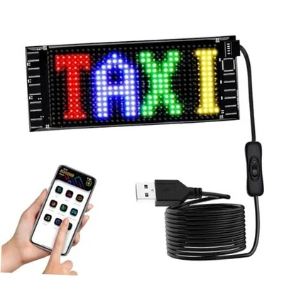 LED Display Car Sticker, IP65 Waterproof and Flexible Car Rear Windshield  - Image 1 of 4