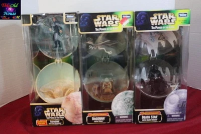 STAR WARS POTF COMPLETE GALAXY YODA DARTH VADER & LUKE 1998 NIB - Image 1 of 4
