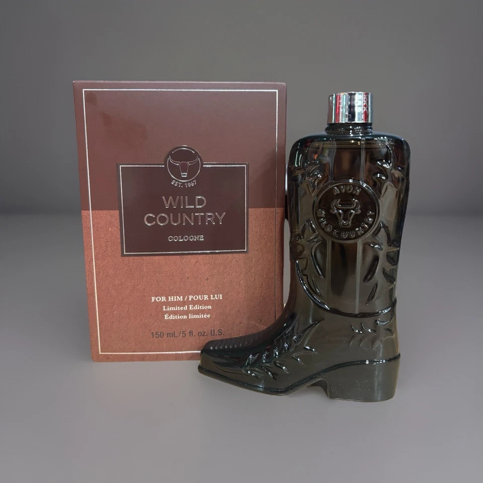 雅芳野生乡村古龙水 5 盎司限量版全新带盒 * * — 第 1/1 张图片