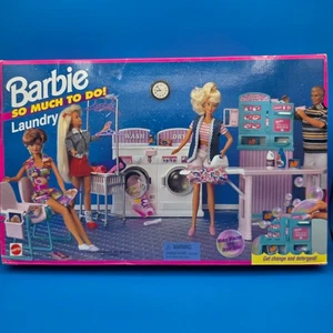 So Much to Do Laundry Barbie Puppenmöbel Set 1995 Mattel 67403 Neu in OVP D-294 - Bild 1 von 6