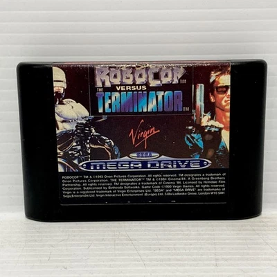 Robocop Versus VS The Terminator - Sega Mega Drive - Tested & Working - Image 1 of 3