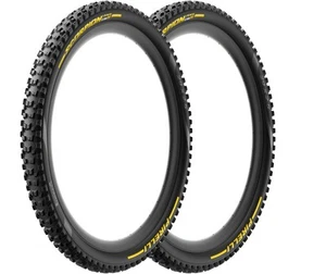 Pack of 2 Pirelli Scorpion Race DH M Tire - 29 x 2.5, Clincher, Wire, Yellow - Picture 1 of 5