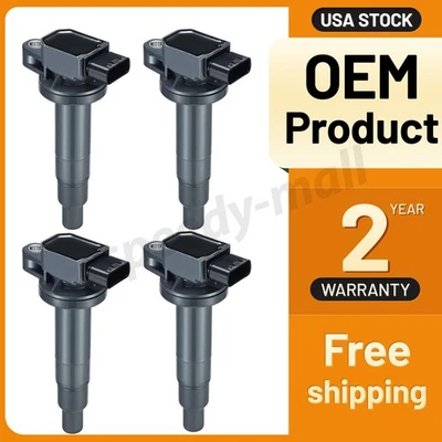 Set of 4 Ignition Coil Pack UF316 For 2000-2005 Toyota Echo 1.5L L4 - Image 1 of 4