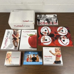 Beachbody TurboFire DVD Workout Intense Cardio Conditioning 11 Disc DVD Box Set - Picture 1 of 8