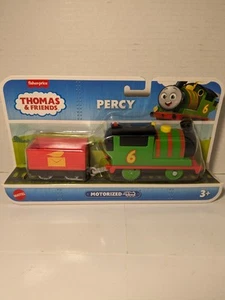 Trenino motore Thomas & Friends motorizzato Thomas & Percy a batteria - Foto 1 di 3