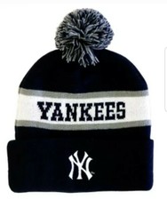 yankees knit cap night