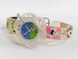 Chou Fleur Baby Wristwatch - Cow & Flowers - Picture 1 of 12