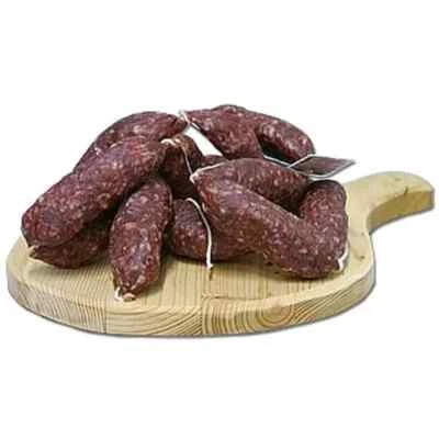 GUSTOUMBRO SALSICCIA di CINGHIALE STAGIONATA Salsicce NORCINERIA PRODOTTI TIPICI UMBRI 250g