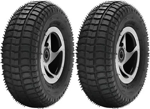 2PC 9x3.50-4 Front Wheel Tyre Rim for Electric Mobility Scooter Wheelchair BIKE - Picture 1 of 12
