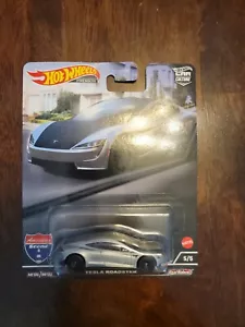 2022 Hot Wheels Premium, Car Culture, 'American Scene' 5/5 "TESLA ROADSTER" - Imagen 1 de 5