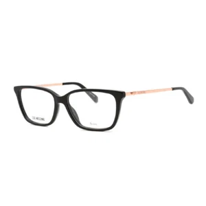 NEW Moschino Love MOL550 0807 00 Black/Gold 52mm Eyeglasses - Picture 1 of 2