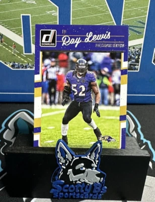 2016 Donruss #28 - Ray Lewis - Baltimore Ravens - Image 1 of 3