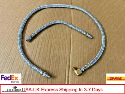 Juego de línea de filtro de aceite cabezal plano para Willys Jeep 1950-66 CJ-3B, 5, M38A1- 4-134 F Foto 1 de 4