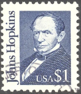 Scott 2194e the $1.00 1998 Johns Hopkins from the Great Americans Issue -Used - Picture 1 of 1