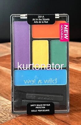 Wet N Wild Coloricon ART IN THE STREETS Eyeshadow Palette NEW - Image 1 of 2