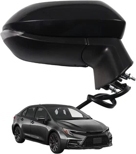 Espejo retrovisor lateral derecho pasajero para Toyota Corolla 2020-2024 7 pines con punto ciego - Imagen 1 de 5