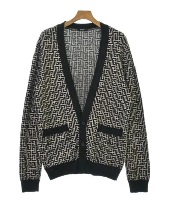 BALMAIN Cardigans BlackxBeige(Patterned ) S 2200534849023 - Image 1 of 4