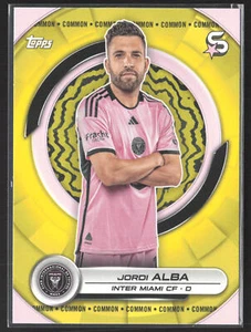 Jordi Alba 2024 Topps MLS Superstars Yellow Common #94 - Picture 1 of 2