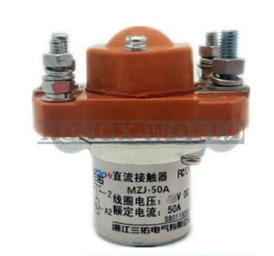 1 PIEZA 24V MZJ-50A Vehículo Eléctrico DC Contactor 50A Contactor Solenoide Nuevo #A7 - Imagen 1 de 4
