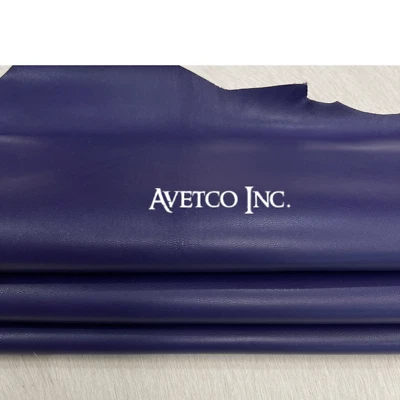 Premium Goatskin Nappa Soft Leather Goat Hide Purple 2-3 oz Thickness 0.8 mm - Image 1 of 4