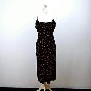 Vestido midi Urban Outfitters - Archive Jessie Cherry - Negro - XS - Imagen 1 de 6