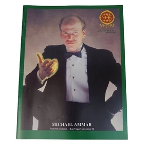 MUM Magazine Society of American Magicians magic vtg June 1991 Michael Ammar - Picture 1 of 2