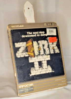 Zork II Commodore 64/128 Big Box PC Infocom Floppy Disk Box Paperwork - Image 1 of 4