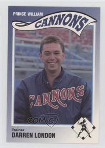 1990 Sportsprint Prince William Cannons Darren London #3