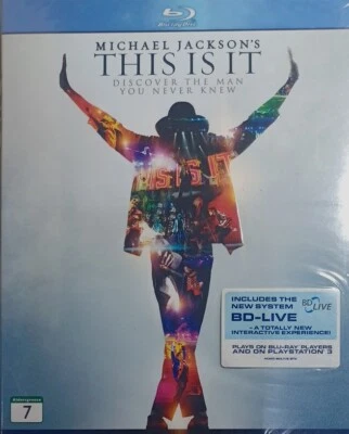 MICHAEL JACKSON'S THIS IS IT BLU-RAY NEW SEALED EU IMPORT WITH ENGLISH LANGUAGE  - Image 1 of 2