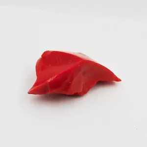 Red Coral 88.80 Ct Italian CERTIFIED Uncut Raw Rough Natural Loose Gemstone - Picture 1 of 13