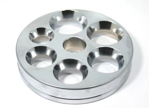 Extra Large Depressions Reducing Plate For Ring Stretchers Dbl Sided Coin Ring - Picture 1 of 1