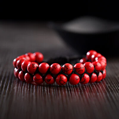 Triple Protection Bracelet Tiger Eye Obsidian Hematite 8mm Beads Bracelet Unisex - Image 1 of 4