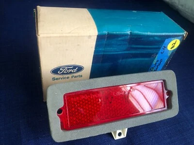 1971 - 1978 Ford Pinto Mercury Bobcat NOS LH Drivers Side Rear Side Marker Light - Image 1 of 4