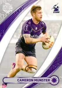 2024 Melbourne Storm NRL TLA Special Edition Card - Cameron Munster - Picture 1 of 3