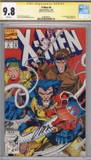 X-MEN #4 CGC 9.8 1ST OMEGA RED SIGNATURE SERIES SS SIGNED BY JIM LEE