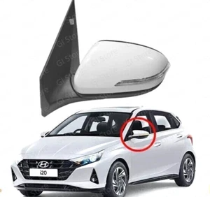For Hyundai i20 Electric Power Folding Wing Door Mirror Left Side - Picture 1 of 4