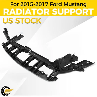 Barra de amarre superior negra con soporte de radiador para Ford Mustang 2015-2017 FO1225227 Foto 1 de 4