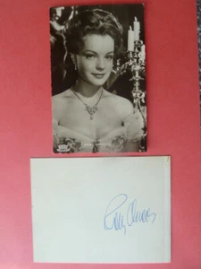 Romy Schneider † 1982, original Autogramm / autograph, verstorben, in Person sig - Bild 1 von 2