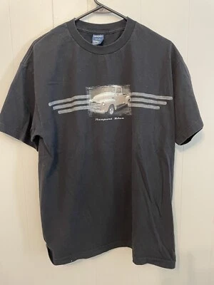 Винтажная мужская футболка Newport Beach L черная КЛАССИЧЕСКИЙ ГРУЗОВИК GMC - Изображение 1 из 4