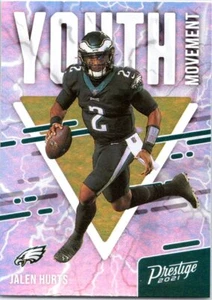 2021 Jalen Hurts #YM-16 Panini Philadelphia Eagles Youth Movement MFBC #22 - Picture 1 of 2