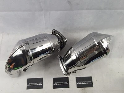 Juego convertidor catalítico deportivo para gatos estilo Tubi Porsche 997 Turbo 997.1 Foto 1 de 4