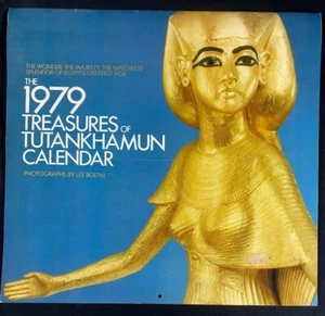 70 - treasures of tutankhamun, calendar, metropolitan museum of art, 1979 - Imagen 1 de 1