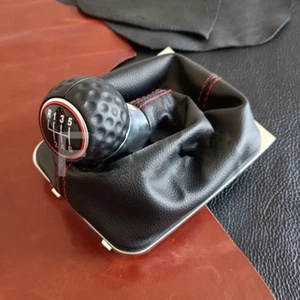 For VW Golf 7 MK7 VII GTI GTD 2013 - 2018 6 Speed Gear Shift Knob Gaiter Boot - Picture 1 of 5
