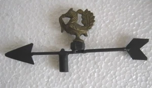 VELETA/VENTILLA METEOROLÓGICA PAVA DE BRONCE DE COLECCIÓN. - Imagen 1 de 6